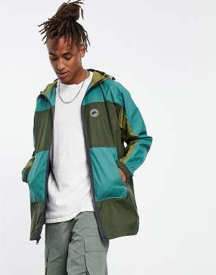 Nike Sports Utility zip thru 'pac-a-mac' jacket in cargo khaki - ASOS Price Checker