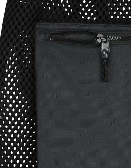 Nike - Sportstøj - Essentials - Rygsæk med løbesnor i sort mesh, 3 af 4