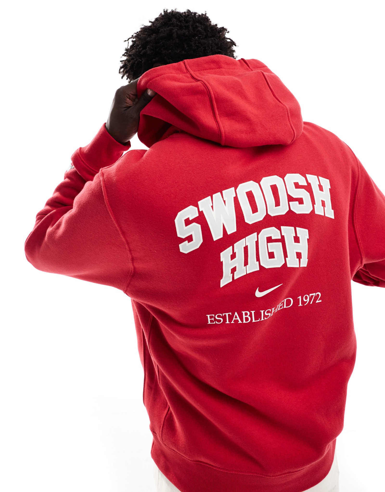 Красная худи Nike Sportswear Club
