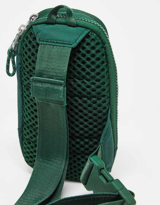 Nike Heritage Festival cross body bag in navy/green