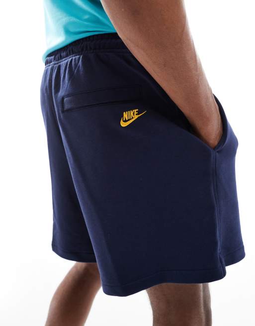 Nike Sportswear logo shorts in navy