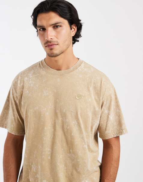 Nike Sportswear Max 90 Club wash T-shirt in beige - view 1
