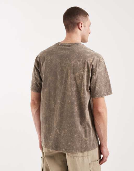 Nike Sportswear Max 90 Club wash t-shirt in light gray, 5 of 5