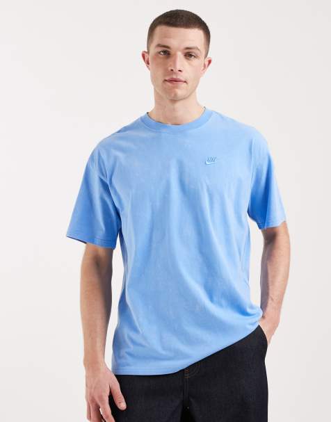 Nike Sportswear Max 90 Club washed t-shirt in blue - view 1