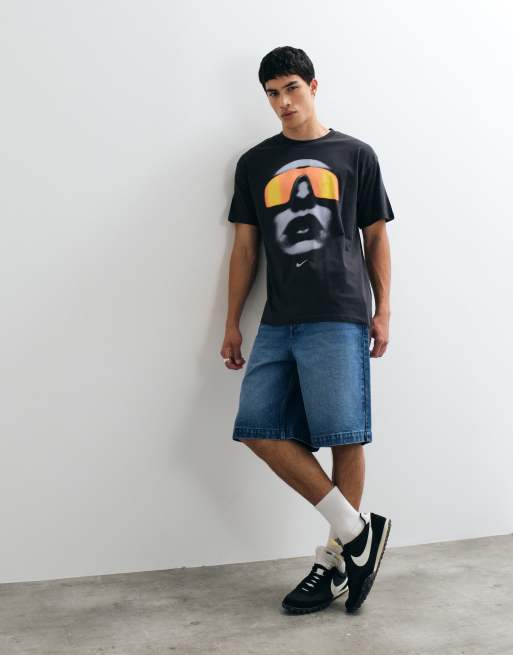 Nike Sportswear Max 90 short sleeve crew neck graphic T-shirt in black, 5 of 5