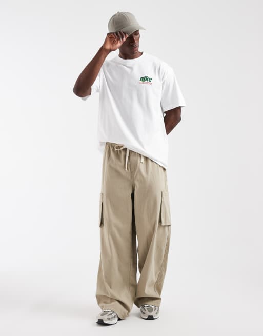 Nike Sportswear Max 90 short sleeve T-shirt with back print in white, 3 of 5