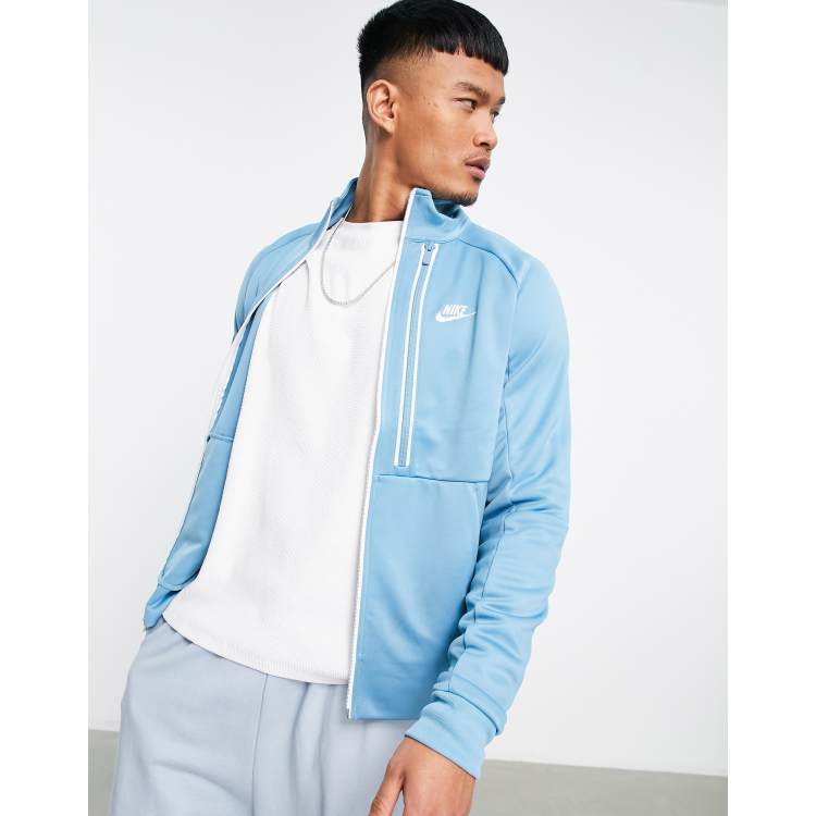 Nike tribute cheap tracksuit blue