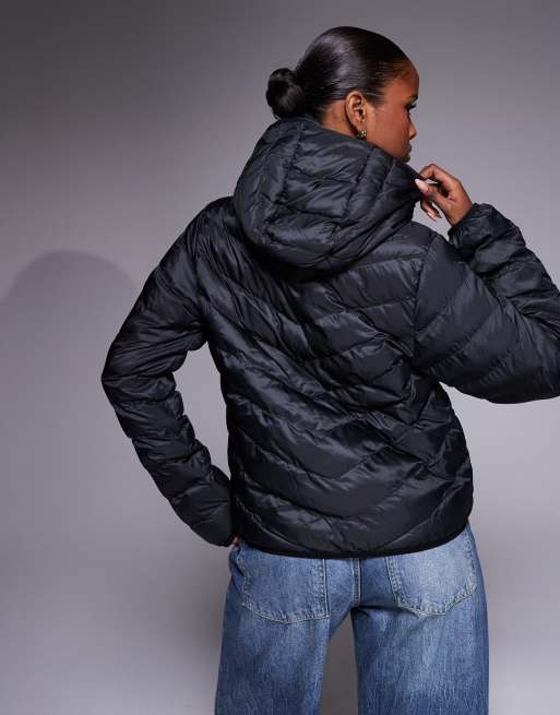 Nike Sportswear puffer jacket in black, 4 of 4