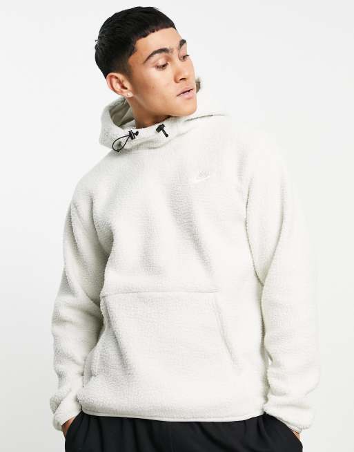 nike sportswear sherpa hoodie