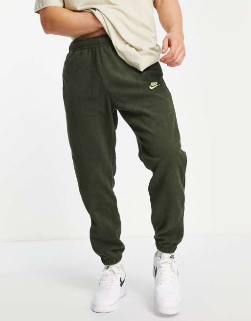 Cuffed fleece hot sale sweatpants