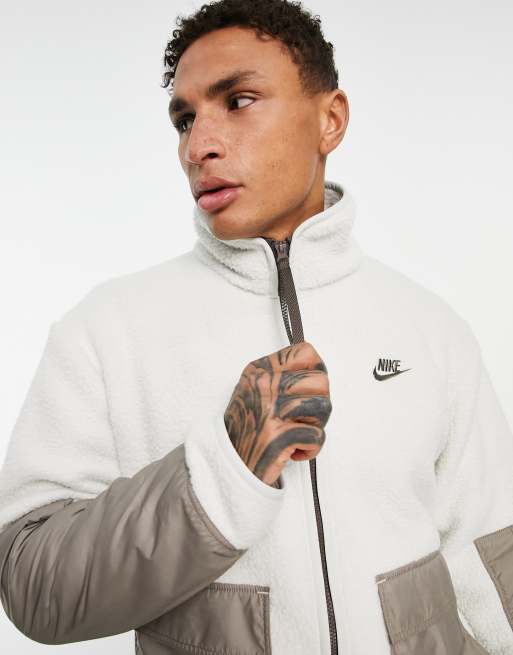 nike teddy jacke herren