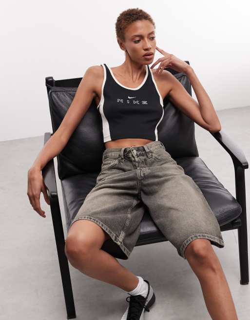 MOSSA モッサ　Nike タンクトップ レディース Nike Sportswear Phoenix Fleece Women's Sleeveless Top. Nike.com