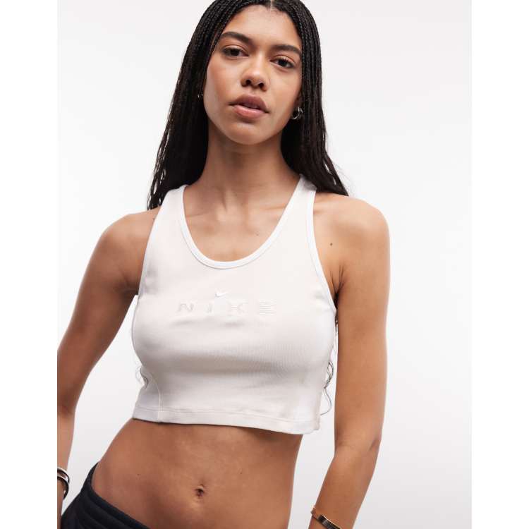 Nike Sportswear Street GX tank top in cream | ASOS