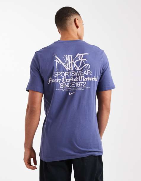 Nike - Sportswear - T-shirt viola con grafica - view 1