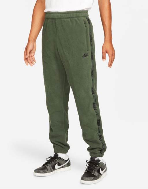 Nike Sportswear - Therma-FIT - Fleecebyxor för män i kaki
