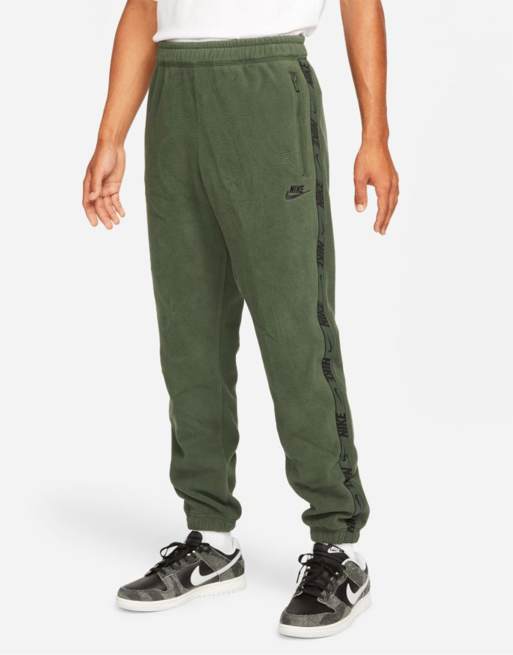 Nike Sportswear Therma FIT Men s Fleece Pants in khaki