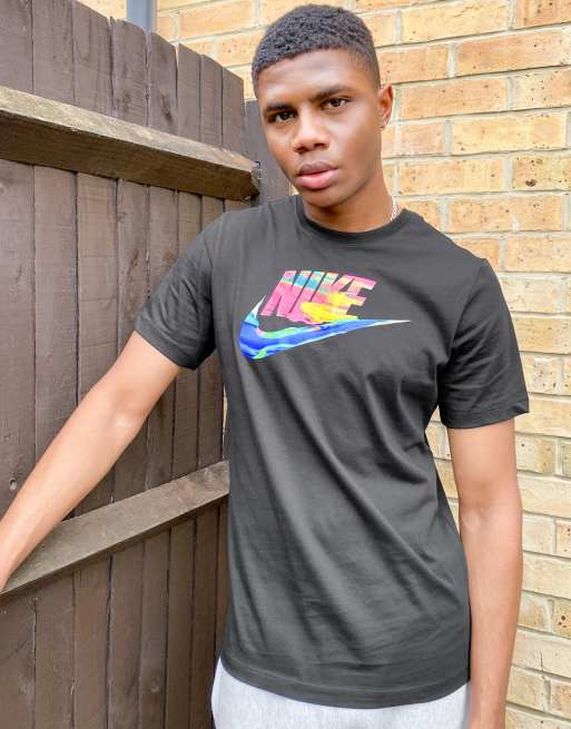 Nike – Spring Break – Czarny T-shirt z grafiką