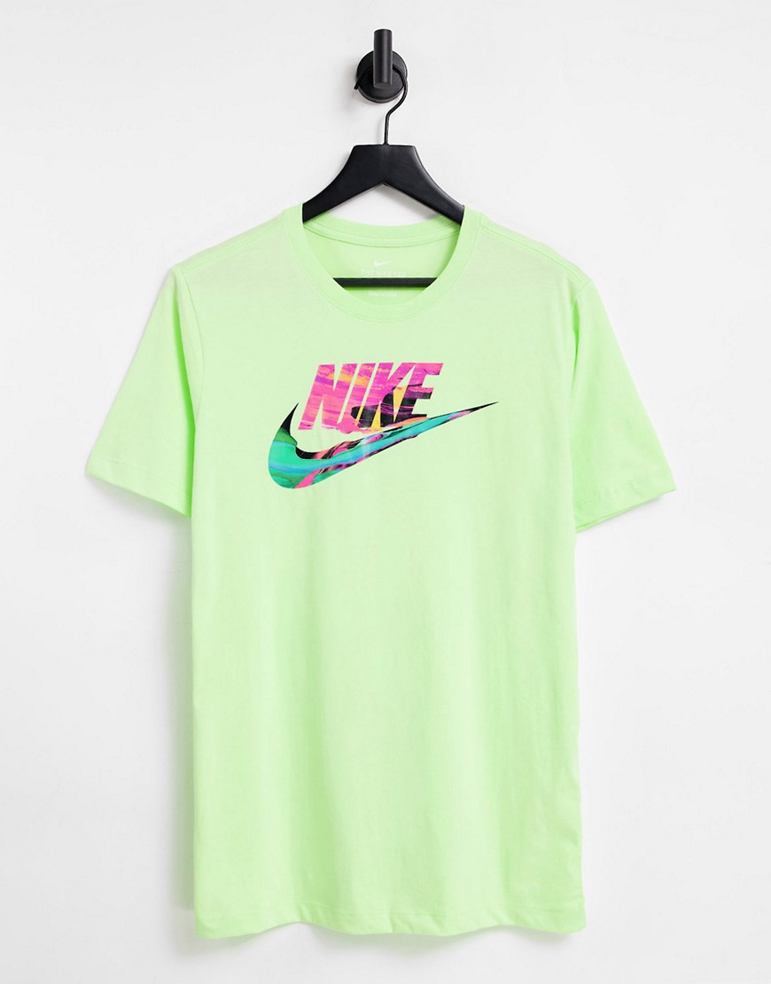 Nike Spring Break graphic t-shirt in black-Green
