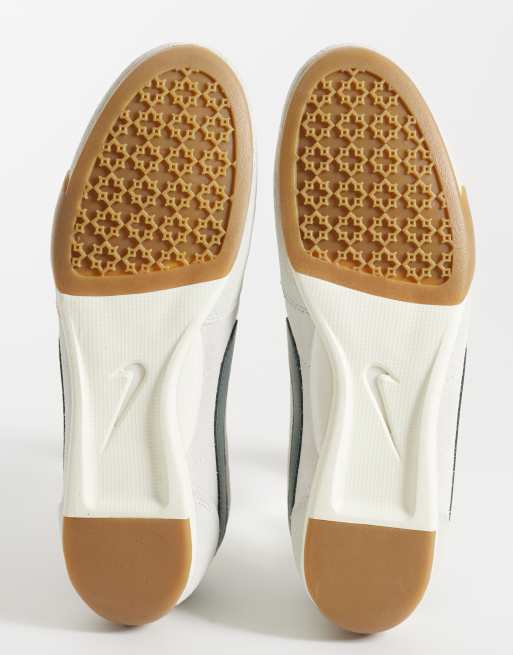 Nike Sprint Sister sneakers in gebroken wit en groen suède, 5 van 5