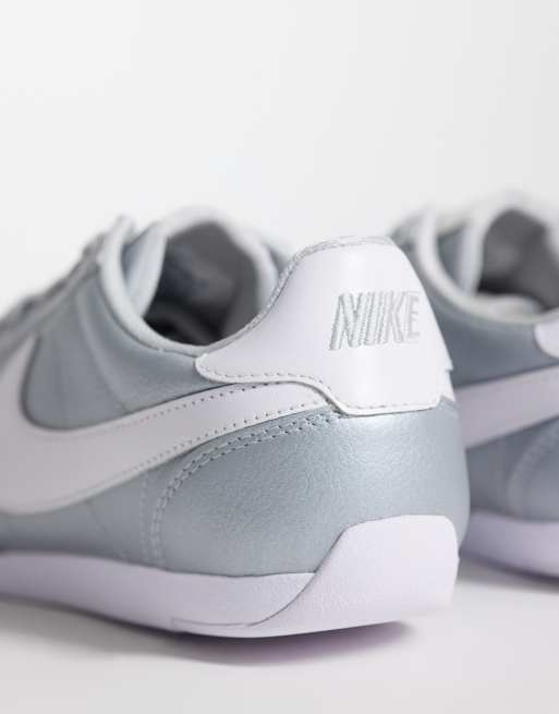 Nike – Sprint Sister – Srebrne metaliczne buty sportowe , 4 z 5