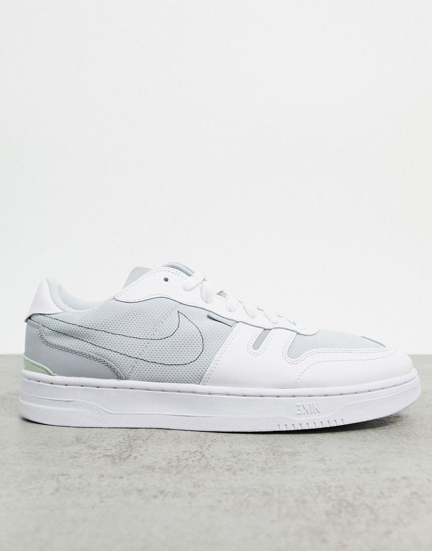 Nike Squash-Type sneakers in pure platinum/wolf grey