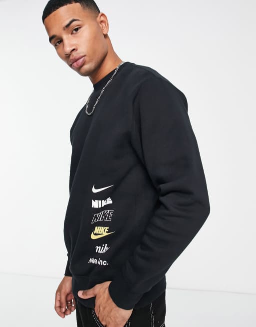 Nike sweatshirt clearance logo