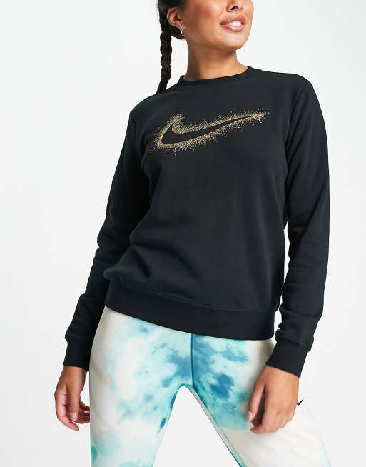 Nike air rally women's metallic outlet crew