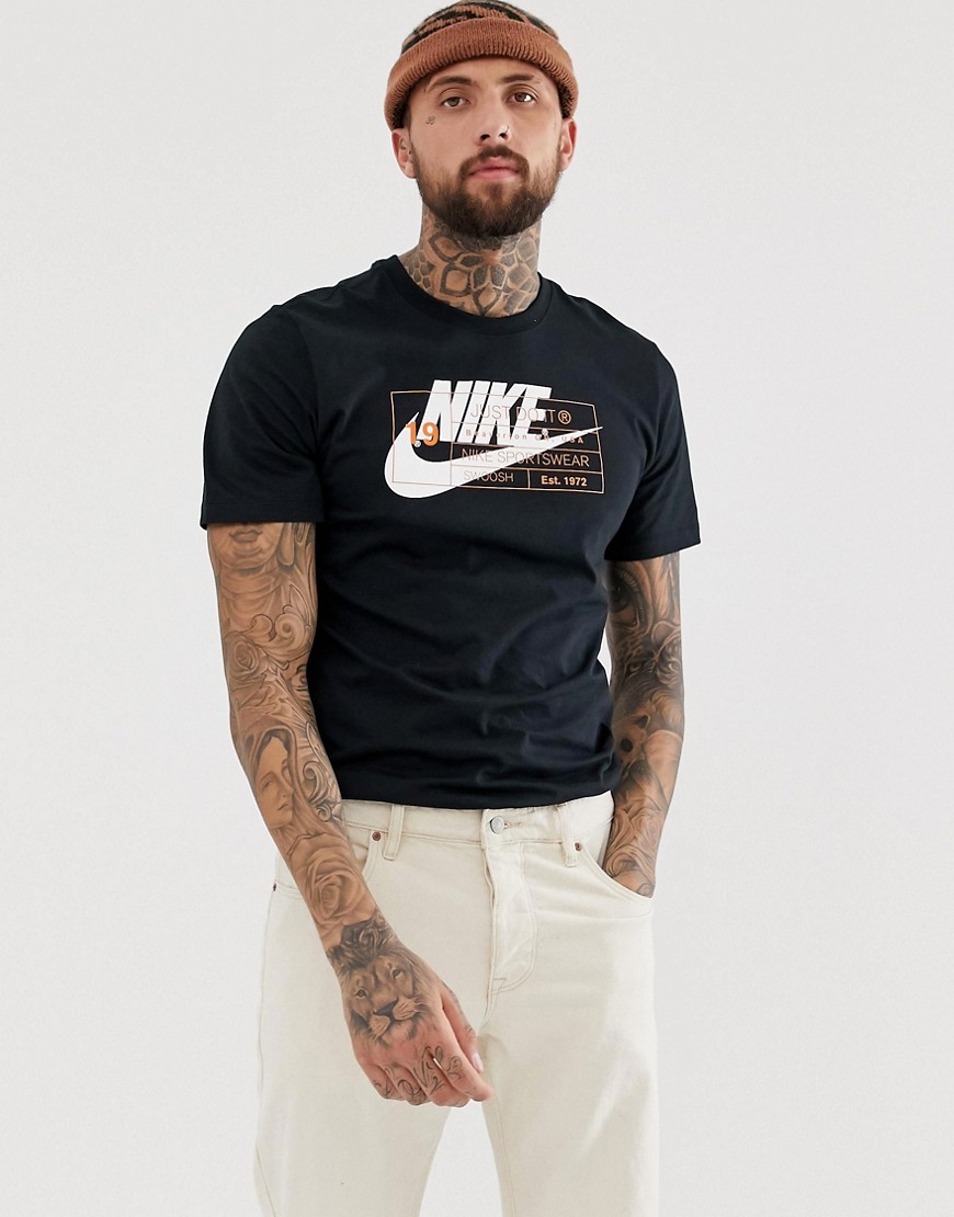 Nike - Story Pack - T-shirt nera-Nero
