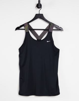 Nike Strap Vest Top in black ASOS