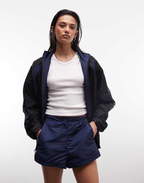 Nike Street 2 inch shorts in navy and black - view 1