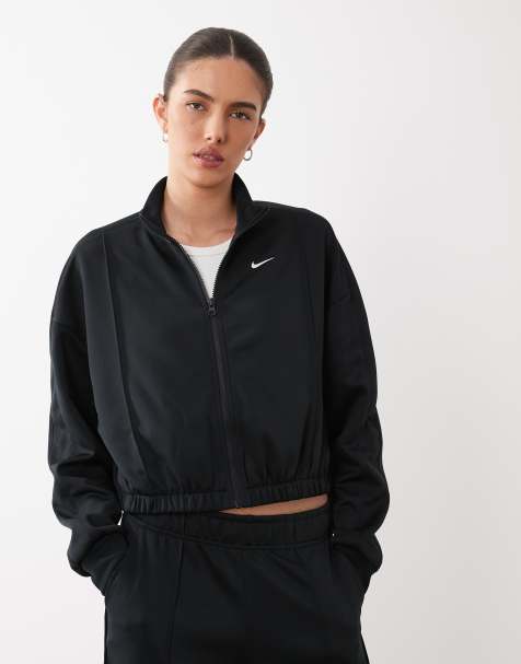 Nike – Street – Czarna kurtka dresowa - view 1