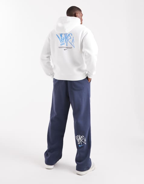 Nike Street fleece tapered joggers in navy - view 1