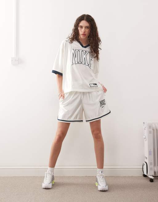 Nike Street graphic jersey in cream | ASOS