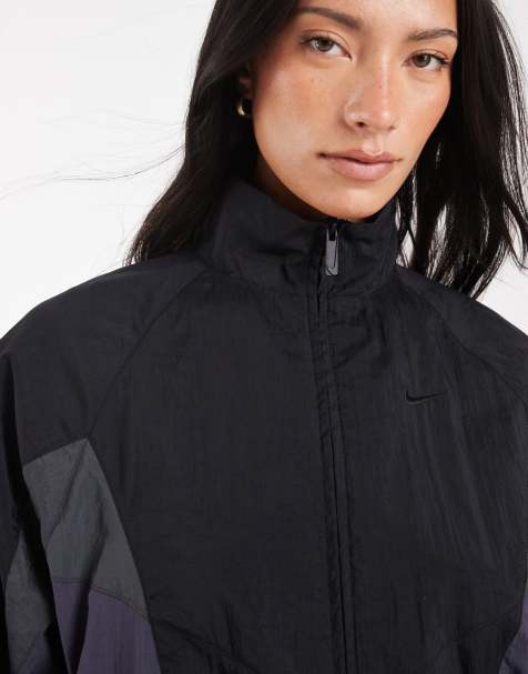 Nike Street track jacket in black - view 1