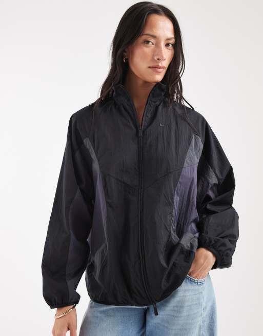 Nike - Street - Trainingsjack in zwart, 2 van 4