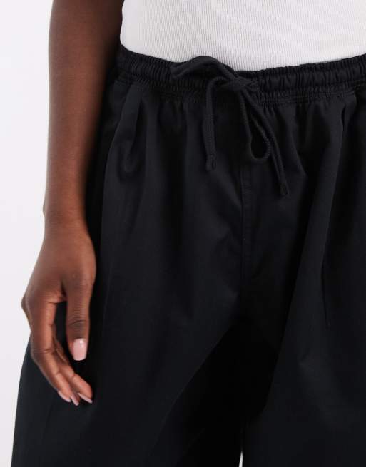 Nike Street utility vævede oversized bukser i sort, 4 af 5