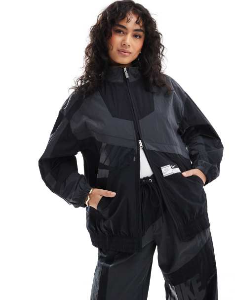 Nike - Street - Veste tissée - Noir et gris - view 1