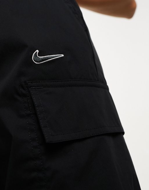 Nike Dance Woven Multi Pocket Cargo Trousers in Black