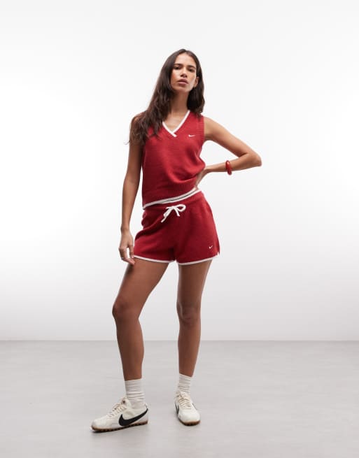 Nike – Strick-Set in Rot, 3 von 3