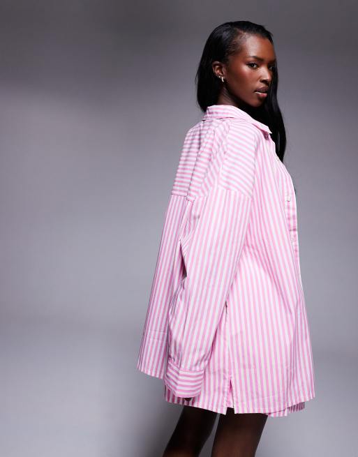 ナエ　na.e Standard Shirt_Stripe Pink Standard Shirt_Stripe Pink | Na.e