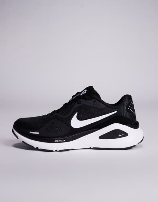 Nike – Structure 26 – Czarno-białe buty sportowe, 2 z 5