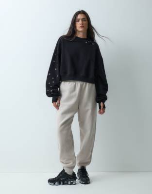 Nike Studio Cuffed Sweatpants In Blue
