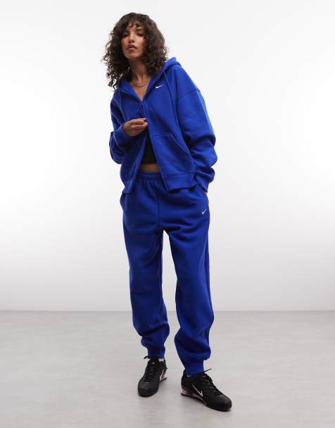 Nike - Studio Fleece - Conjunto azul de tejido grueso - view 1