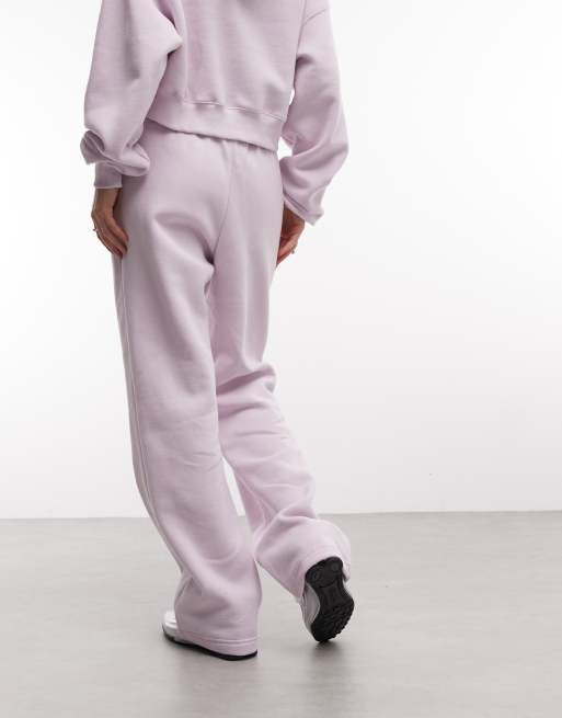 Nike Studio Fleece jogger oversize mi-épais lilas, 4 de 5