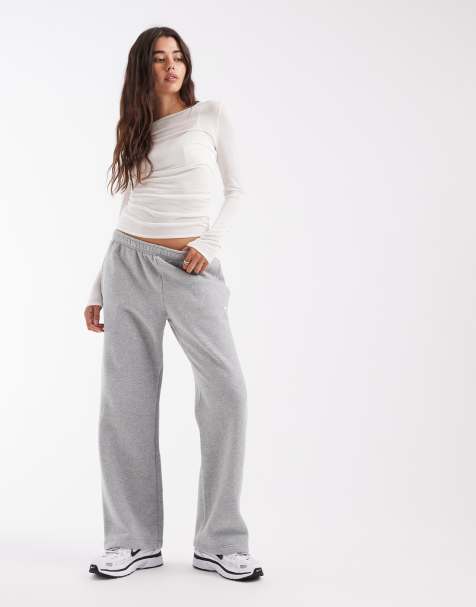 Nike Studio Fleece mid-weight oversized joggers in grey - view 1