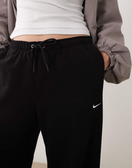 Nike studio track pants in black with studded detail, 4 of 5