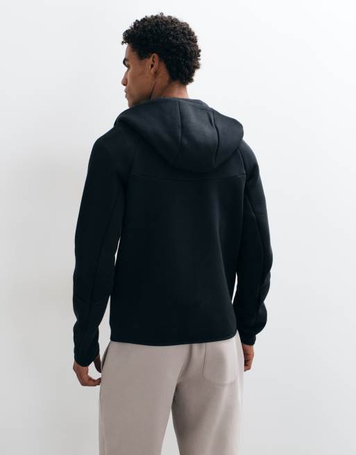 Nike sudadera con capucha y cremallera completa en gris oscuro, 5 de 5