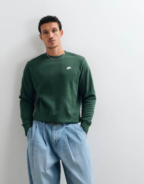 Nike - Sudadera de felpa francesa verde - view 1