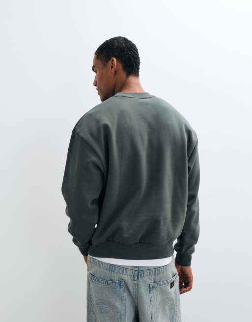 Nike Sudadera de grosor medio verde Solo, 5 de 5