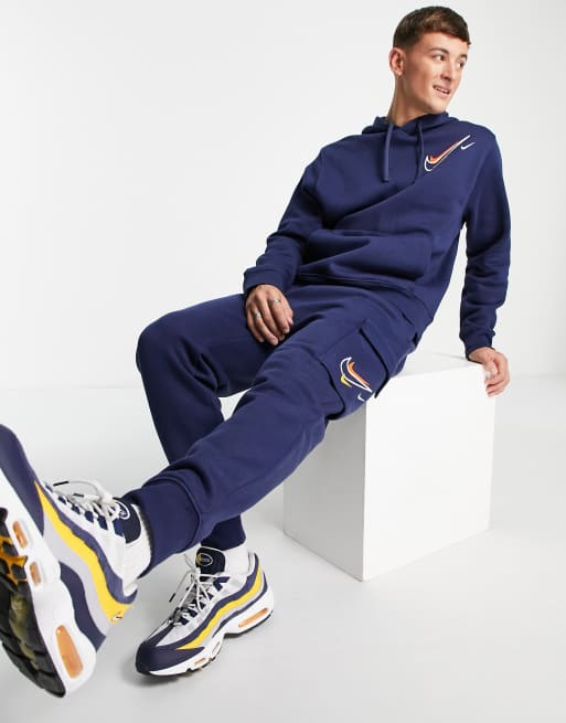 Nike cargo 2025 joggers navy